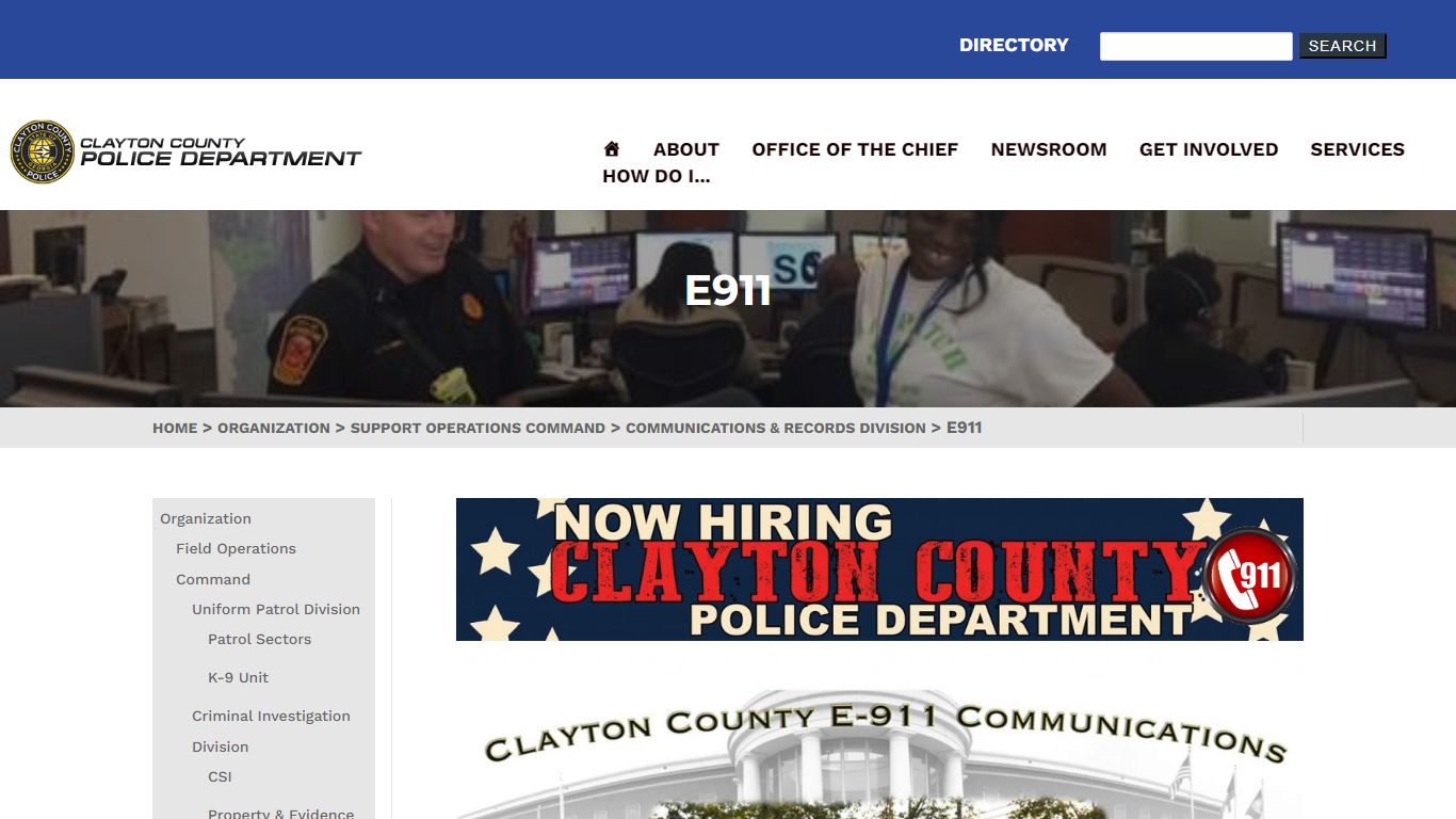 Clayton County, Georgia Police Department Official Website