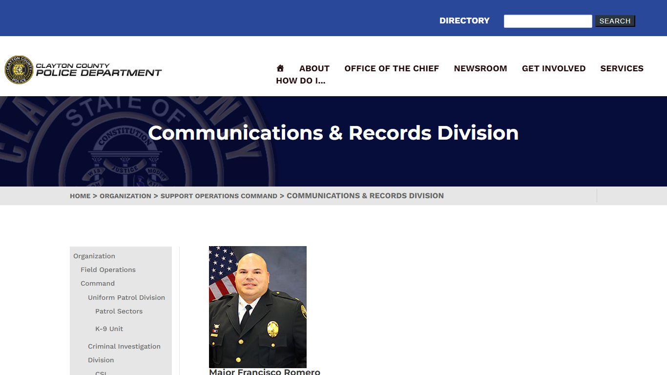 Clayton County, Georgia Police Department Official Website